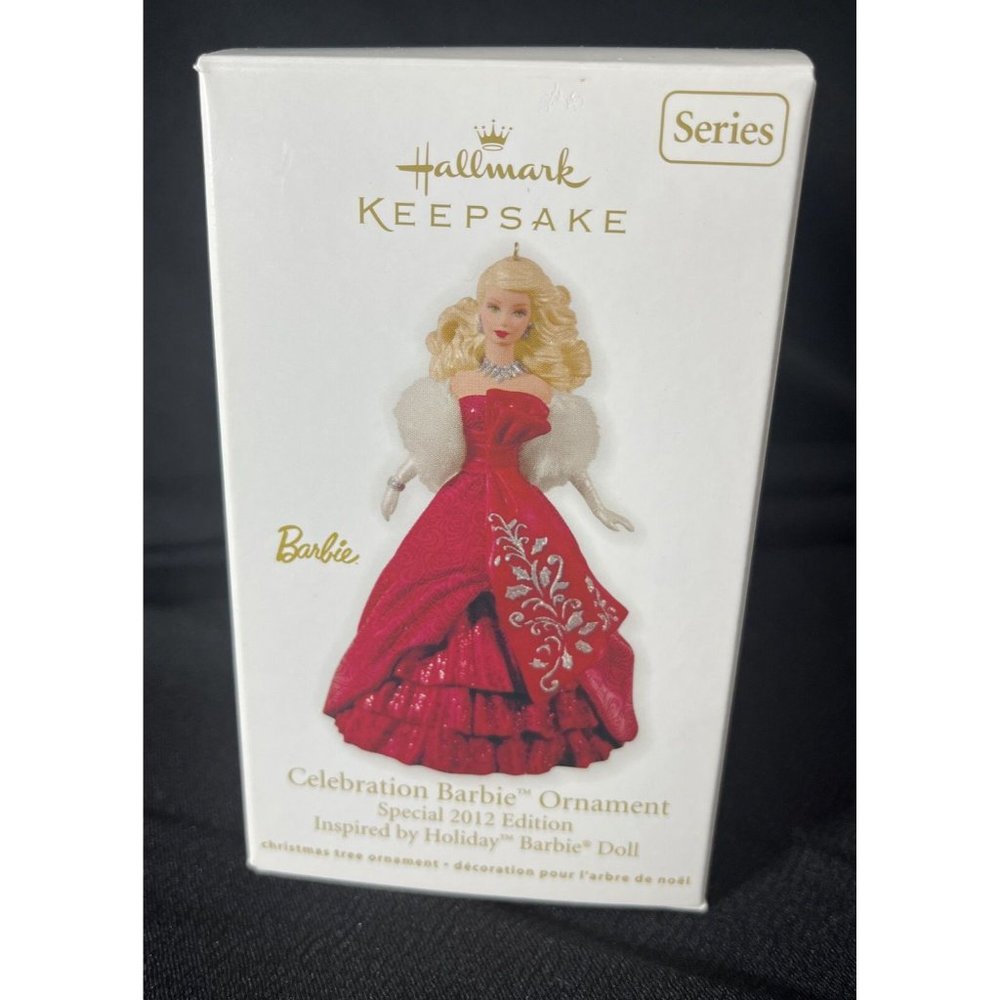 2012 Hallmark Celebration Barbie Ornament 13th & Final in the Series NIB